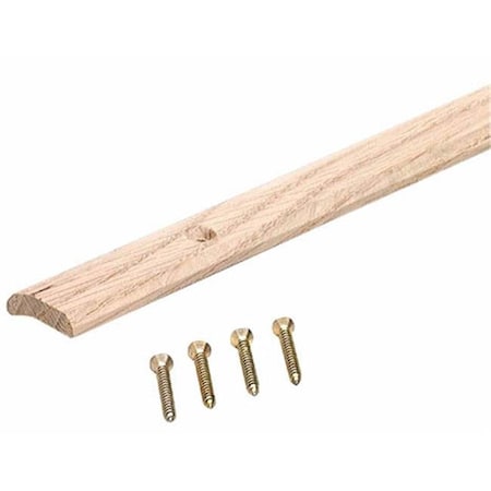 Homepage 1in. X 36in. Unfinished Oak Carpet Trim HO648809